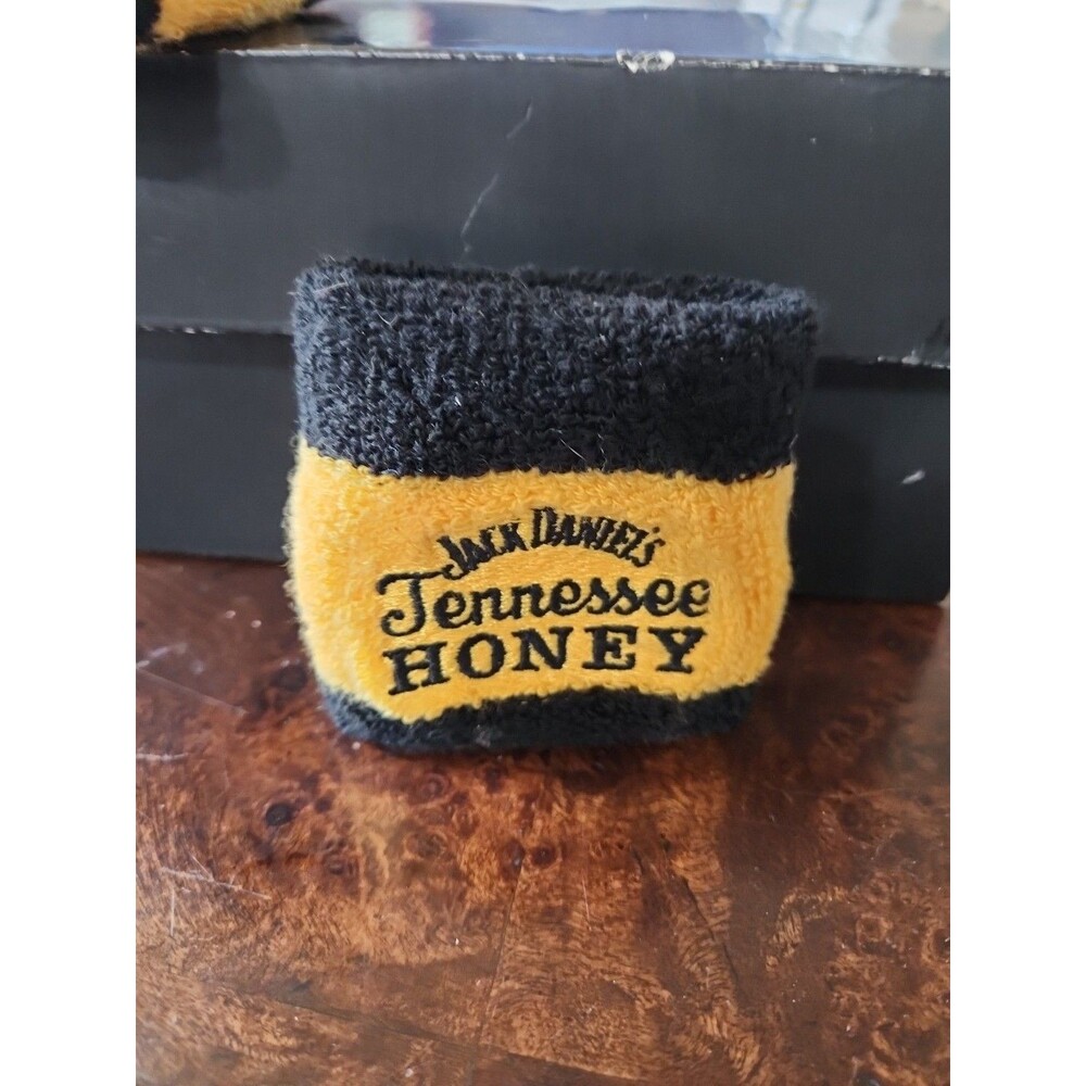 Jack Daniels Tennessee Honey Whiskey Wristband Sweatband